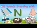 Download Lagu 30 Words Starting with Letter N ||  Letter N words || Words that starts with N