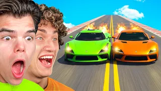 Jelly vs Kwebbelkop: NEW $5,000,000 GTA 5 SUPERCAR Challenge!