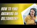 How to Find Answers on DeltaMath Deltamath answers Key