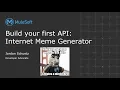 Tutorial Build a Meme Generator API using multipart Anypoint Studio
