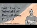 Google Earth Engine Tutorial-116 Precipitation Forecasting using SARIMAX in Python API Xee