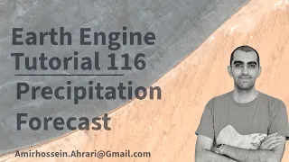 Google Earth Engine Tutorial-116 Precipitation Forecasting using SARIMAX in Python API Xee