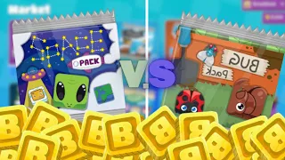Space Pack VS Bug Pack in blooket