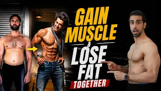 Lose Fat & Gain Muscle FASTER With Body Recomposition (Diet & Workout Plan)