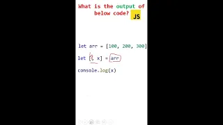 array destructuring in javascript destructuring in javascript javascript interview questions
