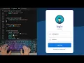 ASMR Programming - Coding Login Page Ui Design