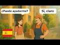 Download Lagu Easy Way to Learn Spanish with Conversation (A1-A2) | Spanish dialogues to Solve Something