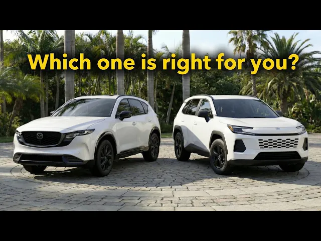 2026 Mazda CX-5 vs 2026 Toyota RAV4: Luxury Elegance Meets Rugged Practicality