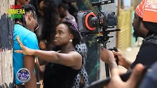 vybz kartel mhm hm video shoot behind the scenes lights camera action on pelpa time tv