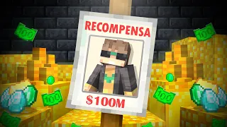 Me Convertí En El Jugador MÁS BUSCADO de MI SERVIDOR de MINECRAFT