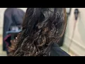 Chocolate brown lowlights
