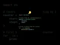 itertools count in python