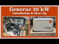 Whole House Backup Power Supply with Natural Gas Generac 26 kW Model 7290