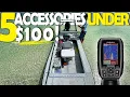 Top 5 Small Boat Accessories UNDER 100