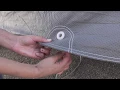 Car Cover Lock Cable Installation