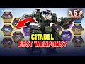 BEST WEAPONS for CITADEL Complete Build Guide Mech Arena