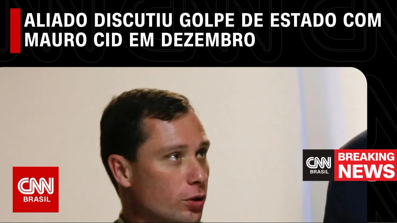 Aliado discutiu golpe de Estado com Mauro Cid em dezembro | CNN 360