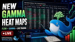 Checking Out the New Unusual Whales Gamma Heat Maps Flow Reads Live Periscope Scalps More