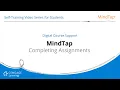 MindTap Completing Assignments