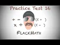 Saxon Algebra 1 Practice Test 16 - Review Practice Test 16