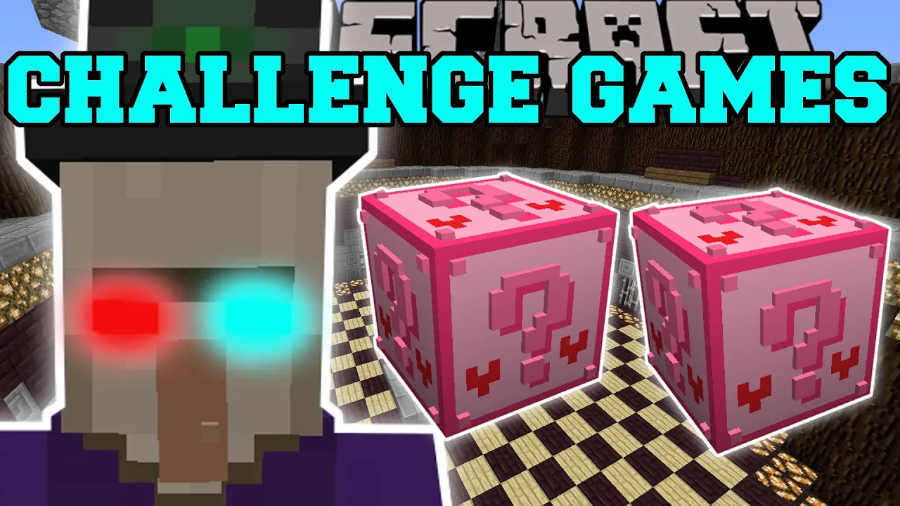 Minecraft: BABA YAGA CHALLENGE GAMES - Lucky Block Mod - Modded Mini-Game