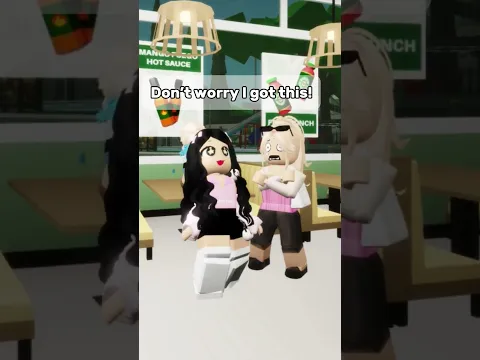 The baby wouldn’t stop crying 😭😳 #roblox #robloxshorts #shorts 
