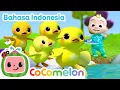 Lagu Lima Bebek Imut | CoComelon Bahasa Indonesia - Lagu Anak Anak | Nursery Rhymes