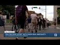 Protesters march to Davidson County jail demanding the release of fellow demonstrator