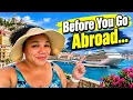 FIRST Cruise Abroad Watch This BEFORE You Go