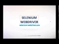 Webdriver - Architecture of Selenium webdriver