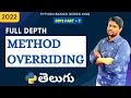 Method Overriding In Python oops concepts Python tutorials