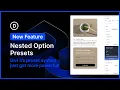 Nested Options Presets for Divi 5 New Feature