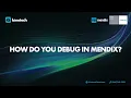 Understanding Mendix with Marc at Kinetech Debugging