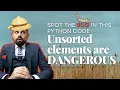 James Code Is All WRONG Spot the Bug in This Python Code Part 1