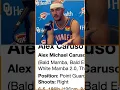 Alex Caruso Guesses All of His Nicknames on Basketball Reference