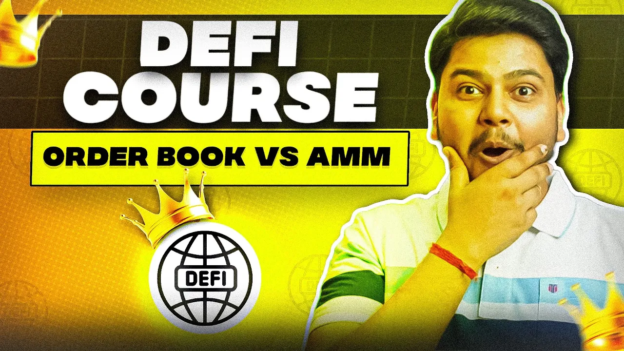 What is Order Book and AMM (Automated Market Maker)? | Hindi