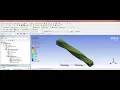 Non-Linearity in Static Structural Analysis of A Beam Ansys Workbench 18 1 Analysis Tutorial