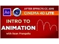 Cinema 4D Tutorial - intro to Animation with Keyframes Motion Curves and the Animation Timeline