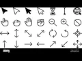 Dynamic Cursor Shape and Color Changer in Tkinter
