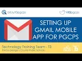 How PGCPS Employees set up the Gmail Mobile App