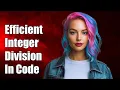 Efficiently Handling Repeated Integer Division by Runtime Constants in Code