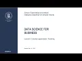 Lecture 5 Customer segmentation Clustering