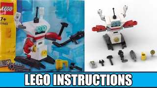LEGO Instructions | Creator Magazine | 11962 | Robot