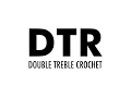 The Double Treble Crochet Stitch dtr Crochet Abbreviation Right Handed