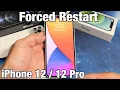 iPhone 12 How to Force a Restart Forced Restart
