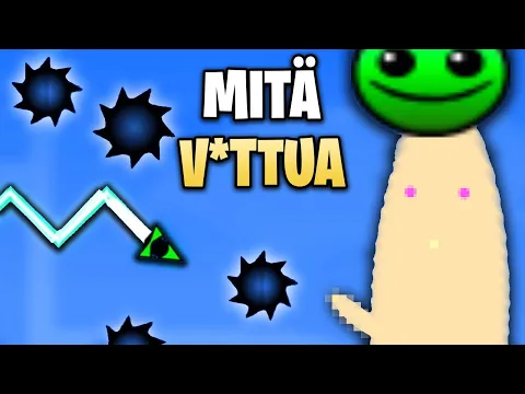 Video Thumbnail: Teiän TASOT On BRAINROTTIA #5... (Geometry Dash Suomi)