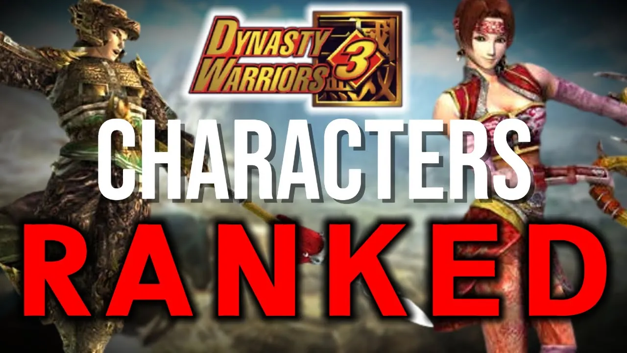 Ranking EVERY Character From Dynasty Warriors 3 From Worst to Best!: video thumbnail