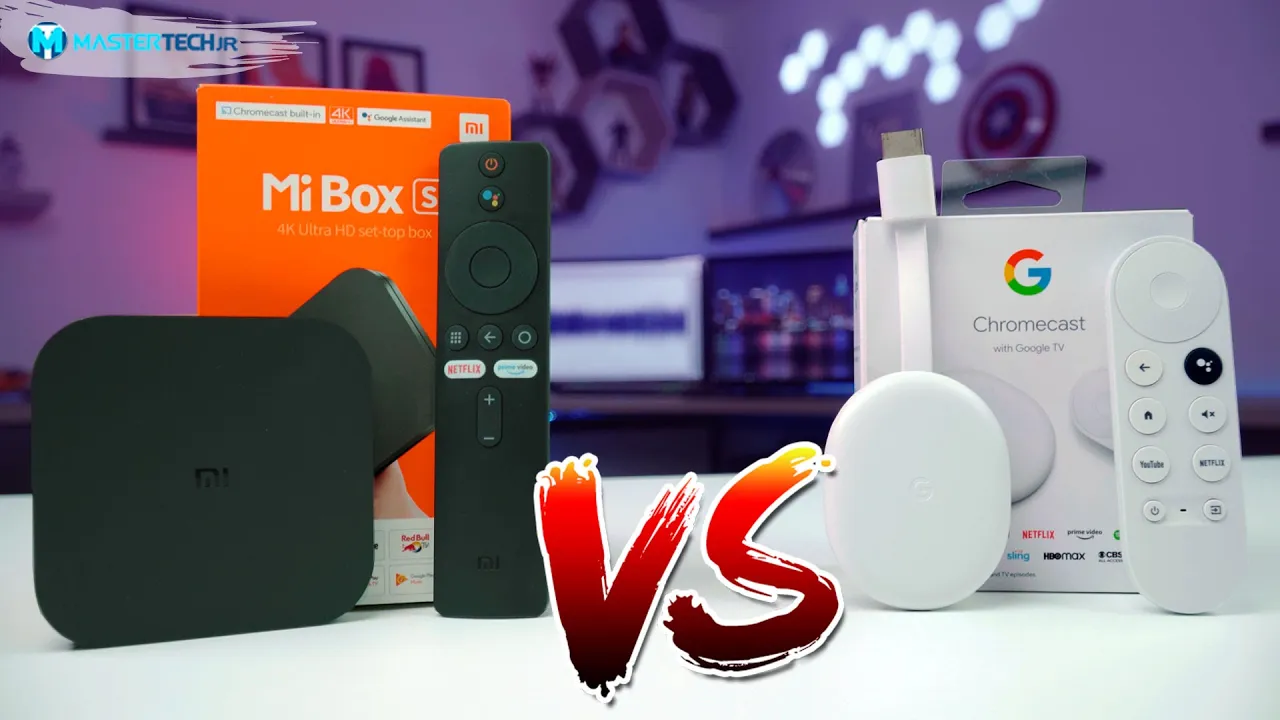 CHROMECAST GOOGLE TV ou XIAOMI MI BOX S - Qual o Melhor?
