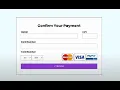 Create A Responsive Payment Gateway Form Design Using HTML CSS Only part - 2 freelancer farhad