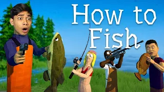 GAME MEMANCING KERIBUTAN! | How to Fish